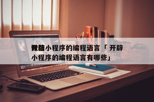 开辟
微信小程序的编程语言「 开辟
微信小程序的编程语言有哪些」 小程序开发