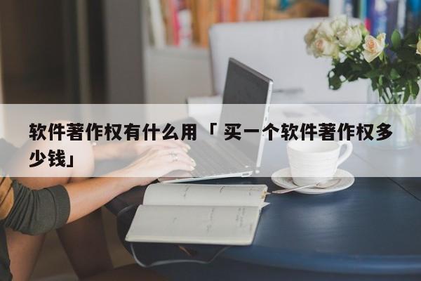 软件著作权有什么用「 买一个软件著作权多少钱」 小程序开发